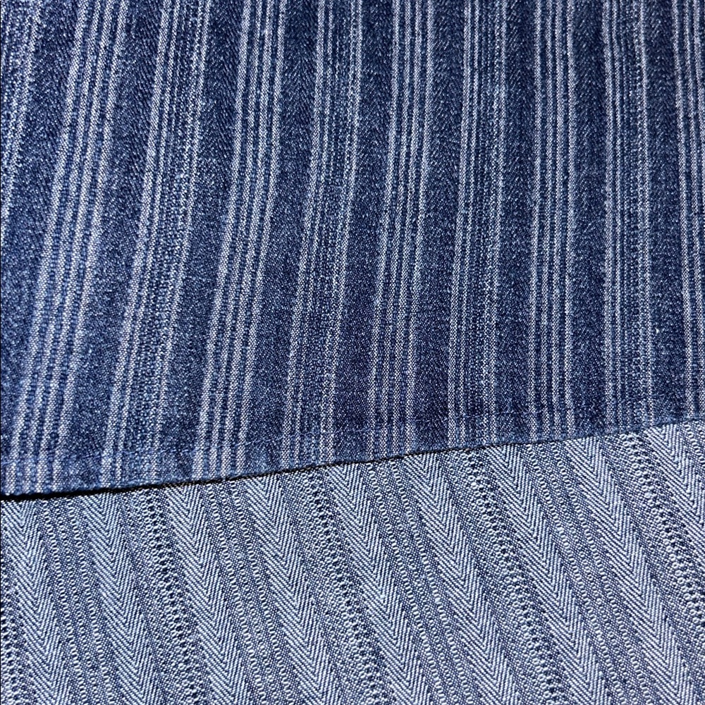 Moon River Strap Bow Detail Denim Midi Dress - Picture 15 of 15